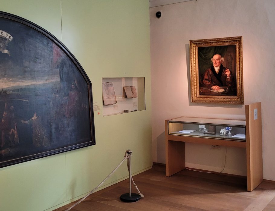 Hahnemannportrait von Julius Schoppe im Torgauer Stadtmuseum